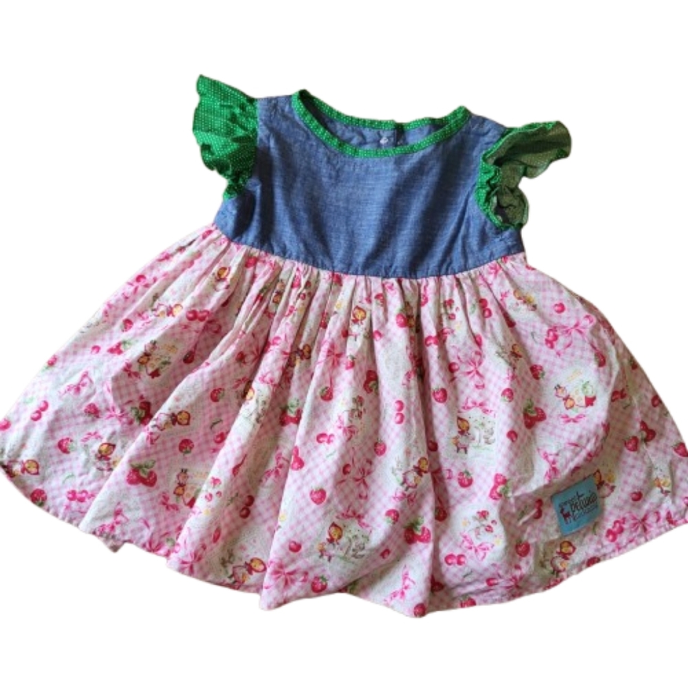 Sweet Petunia Clothing Little Red Riding Hood Tunic Shirt Cotton Girl's‎ Size 5